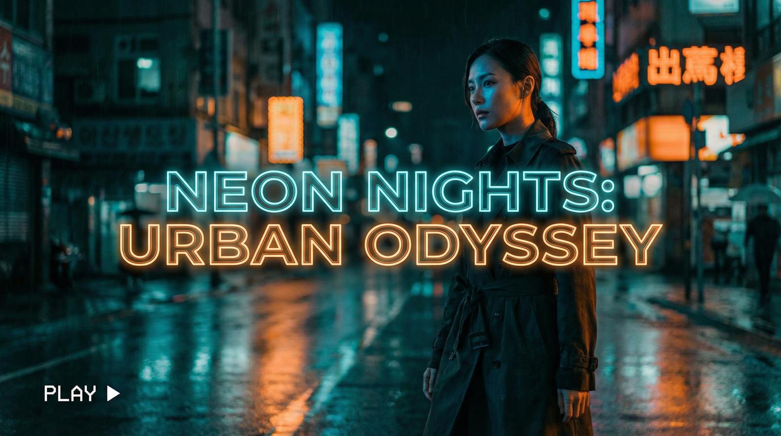 玩物社区城市夜景视频